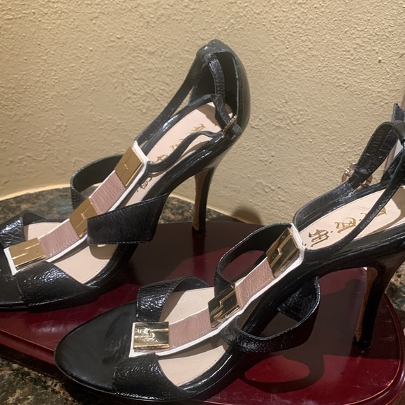 LAMB HIGH HEEL SANDLES - Picture 2 of 4